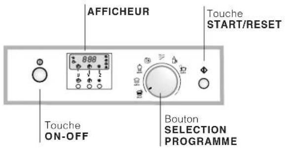 Ariston Thermo LZ 705 Extra - Bandeau de commandes - 1