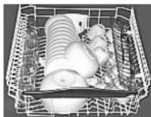 Ariston Thermo LZ 700 Duo - How to adjust the top rack. - 6
