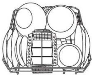 Ariston Thermo LVR 645 A - Voorbeelden van het inladen van het onderrek - 1