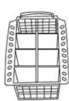 Ariston Thermo LVR 645 A - Cestello delle posate - 1