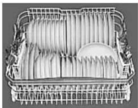 Ariston Thermo LVO 680 Duo IX - Regolazione del cestello superiore. - 4