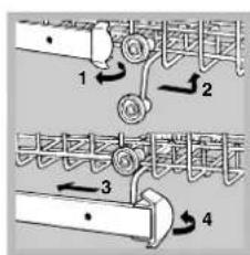 Ariston Thermo LV 645 A - Réglez la hauteur du panier supérieur - 1