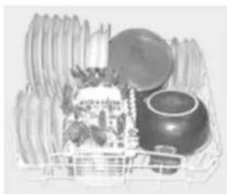 Ariston Thermo LV 650 A - Het regelen van de bovenkorf. - 5