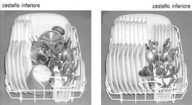 Ariston Thermo LV 460 A - Regolazione del cestello superiore. - 5