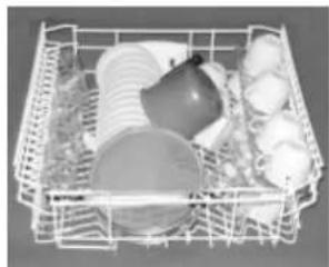 Ariston Thermo LL64 BSW - How to adjust the top rack. - 5