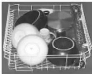 Ariston Thermo LL64 BSW - How to adjust the top rack. - 9