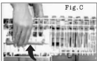 Ariston Thermo LI672A - How to adjust the top rack. - 1