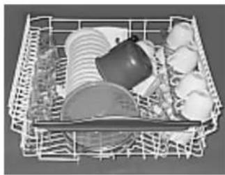 Ariston Thermo LI672A - How to adjust the top rack. - 5