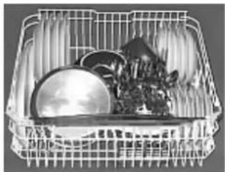 Ariston Thermo LI672A - How to adjust the top rack. - 6
