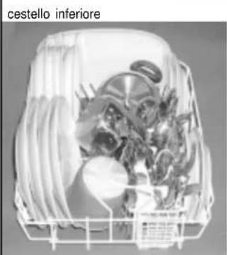 Ariston Thermo LI480A - Regolazione del cestello superiore. - 5