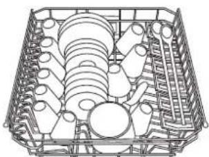 Ariston Thermo LF70FR - Ejemplos de energia del cesto superior - 1