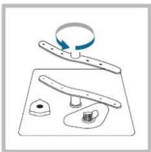 Ariston Thermo LF70FR - Cleaning the sprayer arms - 1