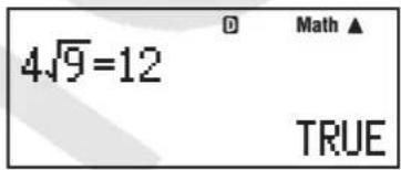 CASIO FX92B Collège 2D+ - Utilisation de la VERIFY (VERIF) - 4