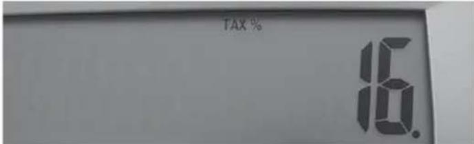 REX D21 - AFFICHER LE TAUX DE LA TAXE - 1