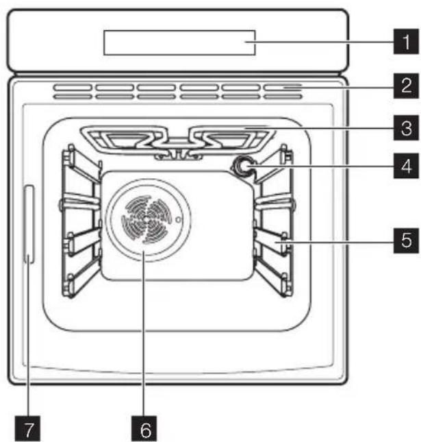 ELECTROLUX EOC 69612 X - Description de l'appareil - 1