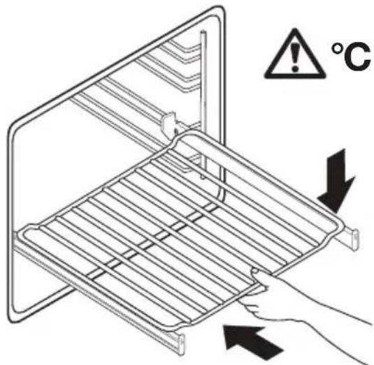 ELECTROLUX EOC 69612 X - Rails télescopiques - 2
