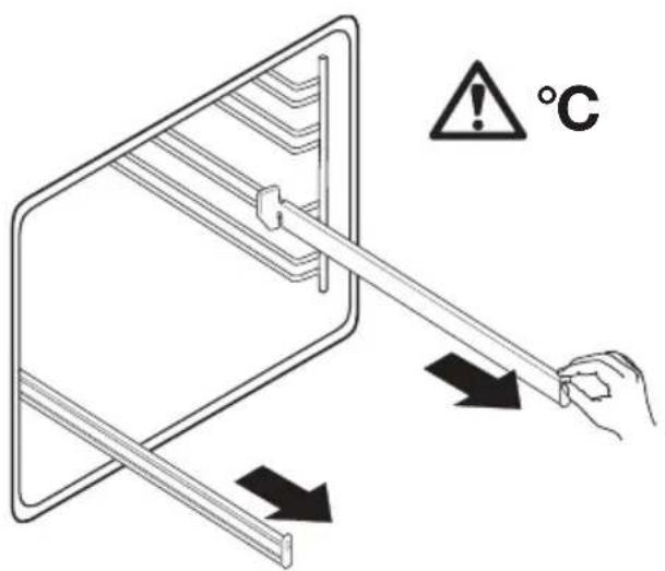 ELECTROLUX EOB68713X - Rails télescopiques - 1