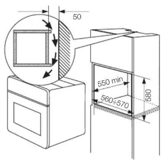 ELECTROLUX EOB 31004 X - Hints for appliances with metal fronts: - 2