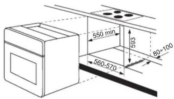 ELECTROLUX EOB 31004 X - Hints for appliances with metal fronts: - 3