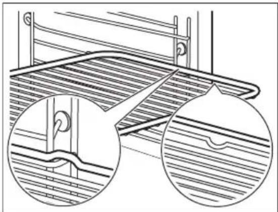 ELECTROLUX EOB2430BAX - De accessoires plaatsen - 1