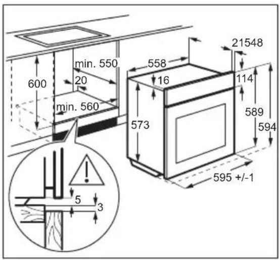 ELECTROLUX EOB3434BAX - Encastrement - 1