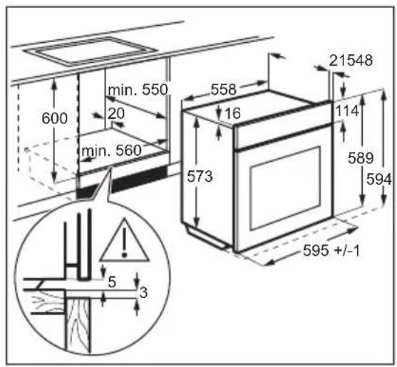 ELECTROLUX EOB3434FOX - Encastrement - 1