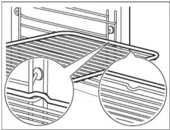 ELECTROLUX EOB2430AOX - De accessoires plaatsen - 1