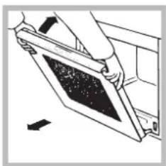 INDESIT FIM 53 KCA S - Cleaning the oven door - 3