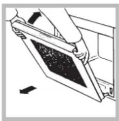INDESIT FIM 51 KA S - Cleaning the oven door - 3