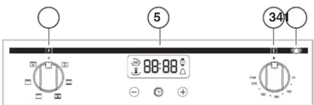 INDESIT FIM 51 KA S - Bedienfeld - 1