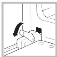 INDESIT FIM 51 KA IX S - Cleaning the oven door - 2