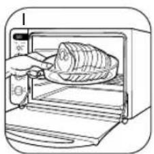 ROWENTA OR9081 - 7·Cuisson au four ^* ou chaleur tournante - 1