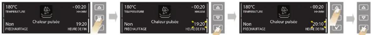 WHIRLPOOL AKZM 838 - RéGLAGE DE L'HEURE DE FIN CUISSON / DÉPART DIFFÉRÉ - 1