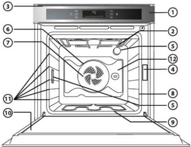 WHIRLPOOL AKZM 838 - POUR LE BRANCHEMENT ÉLECTRIQUE, CONSULTEZ LA PARTIE RELATIVE À L'INSTALLATION - 1