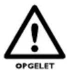 DOMETIC CU325M - TIJDENS HET INSTALLEREN EN AANSLUITEEN MAG U DE GASSLANG VAN HET APPARAAT NIET DICTKNIJPEN, U MAG ER NIET AAN TREKKEN ENZOVOORT. - 2