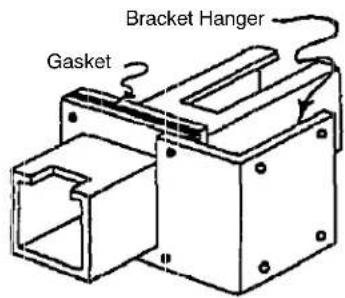 Hoffman F88WP - Feed-Through Wireway - 4