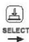 Unox LineMiss XF190 Classic - Bouton SELECT - 2