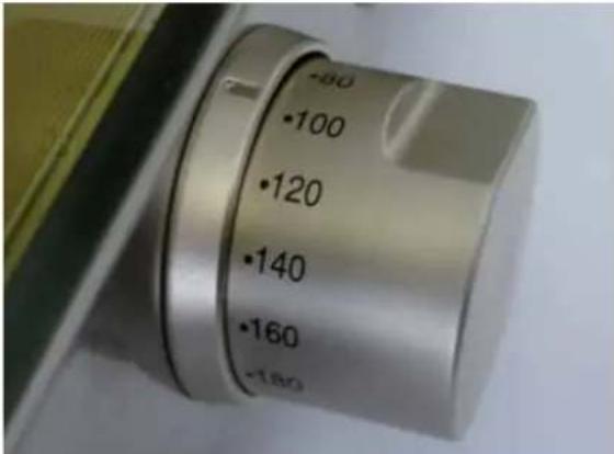 Unox LineMiss XF130TG Classic - COOKING TEMPERATURE SETTING - 1