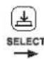 Unox LineMiss XF113 - SELECT key. - 2