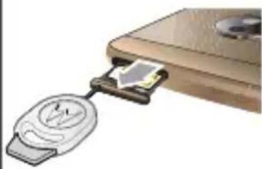 MOTOROLA Moto G5 Plus - Introduceți cartela nano SIM și cartelele de memorie. - 1