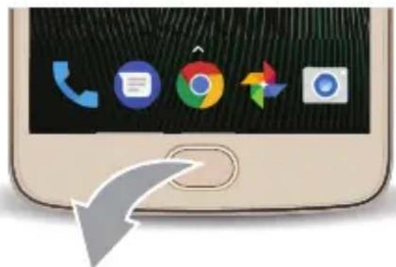 MOTOROLA Moto G5 Plus - Отпечаток пальца. - 1