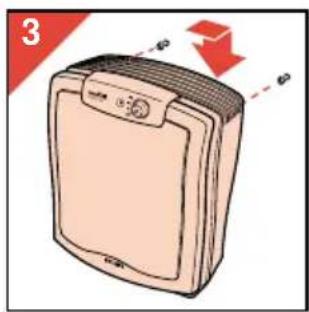 PHILIPS HR4342 - Placing the air cleaner - 2