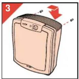 PHILIPS HR4342 - Sadan placeres luftrenseren: - 2