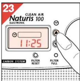PHILIPS HR4347 - Kellonajan muuttaminen - 3