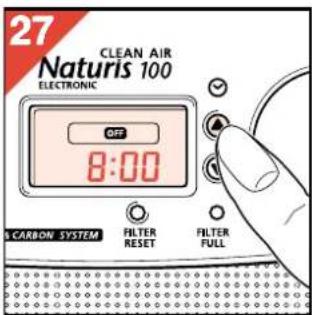 PHILIPS HR4347 - Setting/changing the timer - 3
