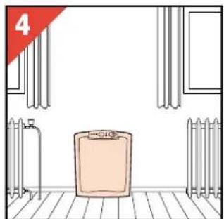 PHILIPS HR4347 - Donde colocar el Purificador de Aire - 3