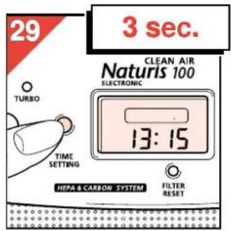 PHILIPS HR4347 - Comment arrer la minuterie - 1