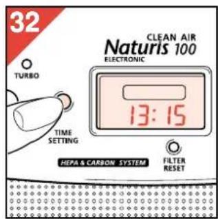PHILIPS HR4347 - Klokkijken tijdens aftellende timer - 1