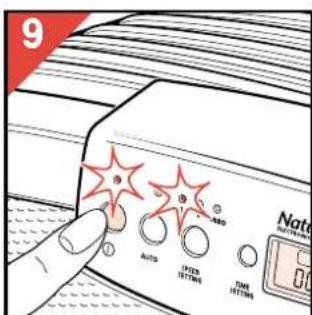 PHILIPS HR4347 - Gebäse von Hand einstellen - 1