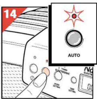 PHILIPS HR4347 - "Automaattoiminnon" asetus - 2